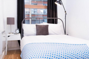 Double bed + private bathroom in Manchester City Centre.